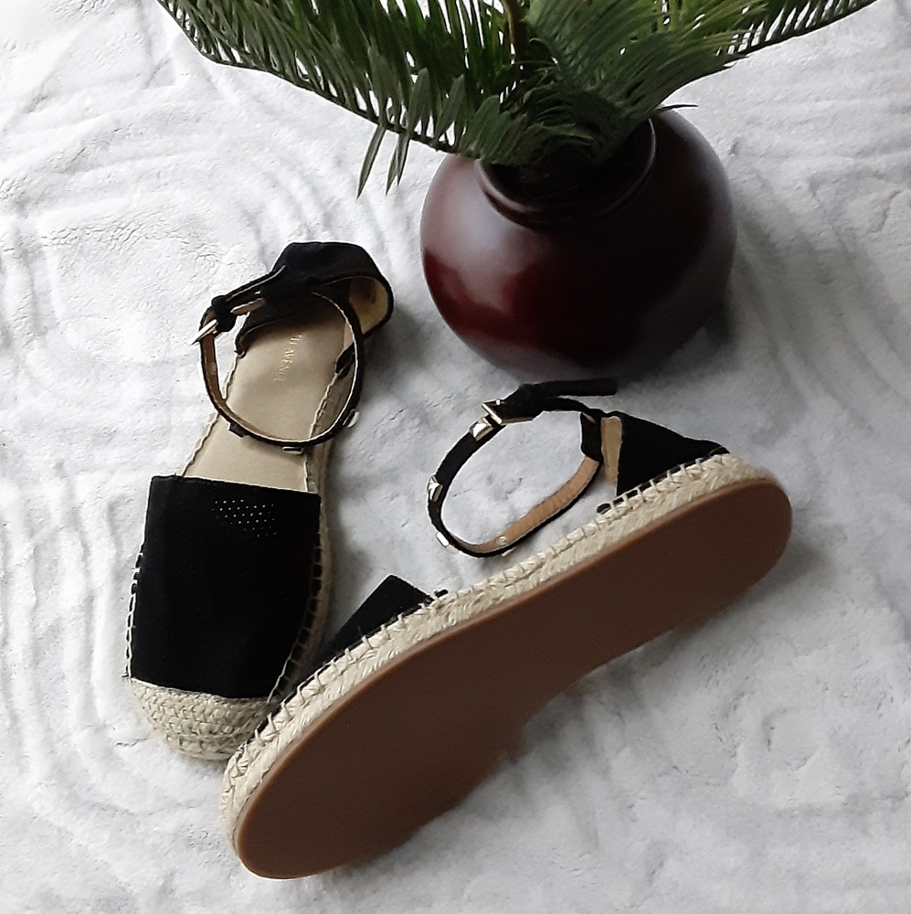 Saks 5th Ave Espadrilles Black Size 6M New